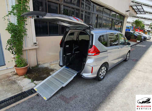 Honda freed hybrid welcab - McQueen Rentals Singapore